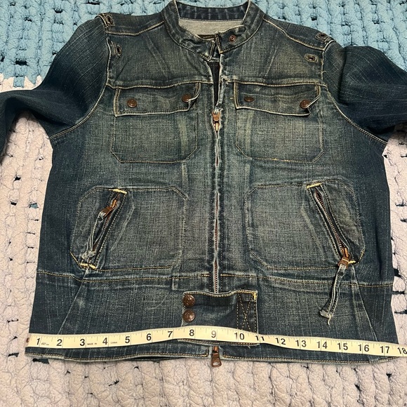 Ralph Lauren Moto denim jacket - Picture 7 of 7
